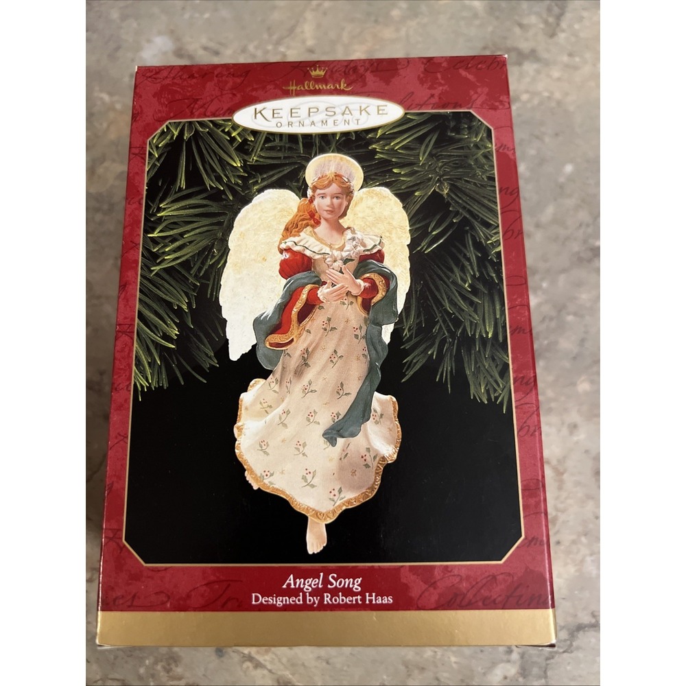 1999~HALLMARK "ANGEL SONG" KEEPSAKE ORNAMENT